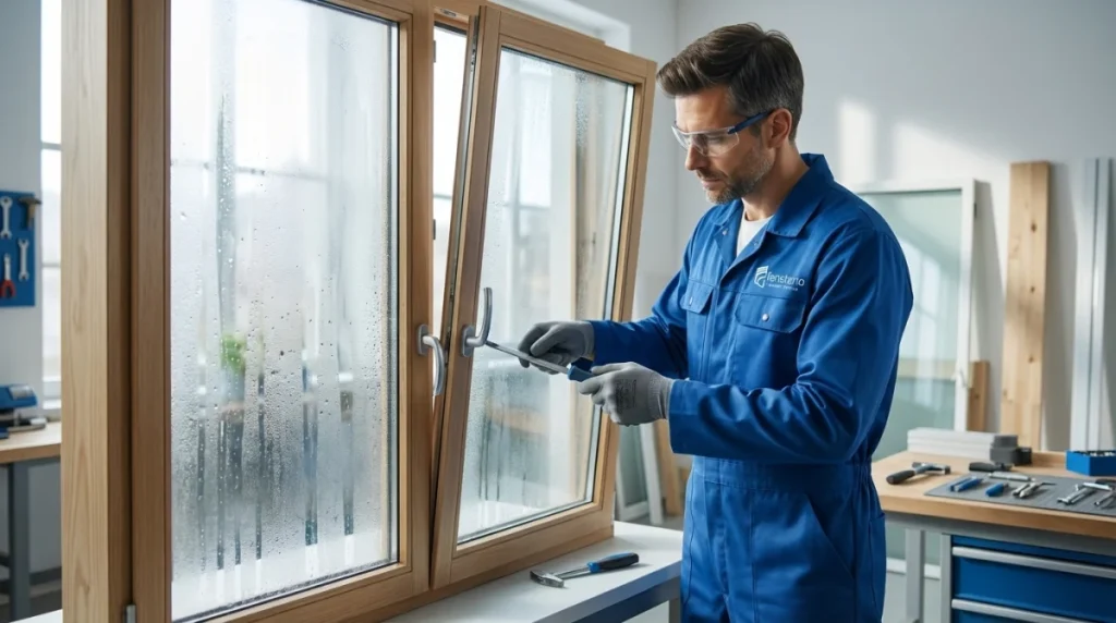 Doppelverglasung blind: Kann man eine angelaufene Scheibe reparieren?
