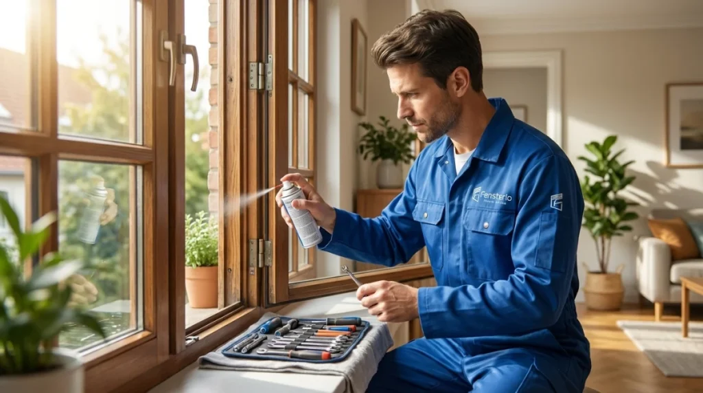 Fenster quietscht beim Öffnen: Welche Schmiermittel helfen wirklich?