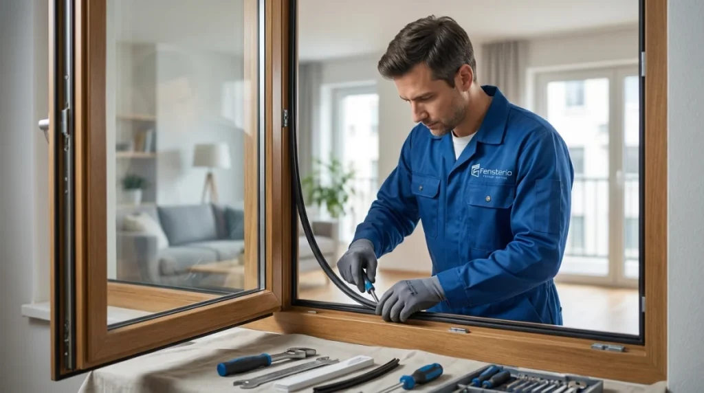 Schallschutz verbessern durch den Austausch alter Fensterdichtungen