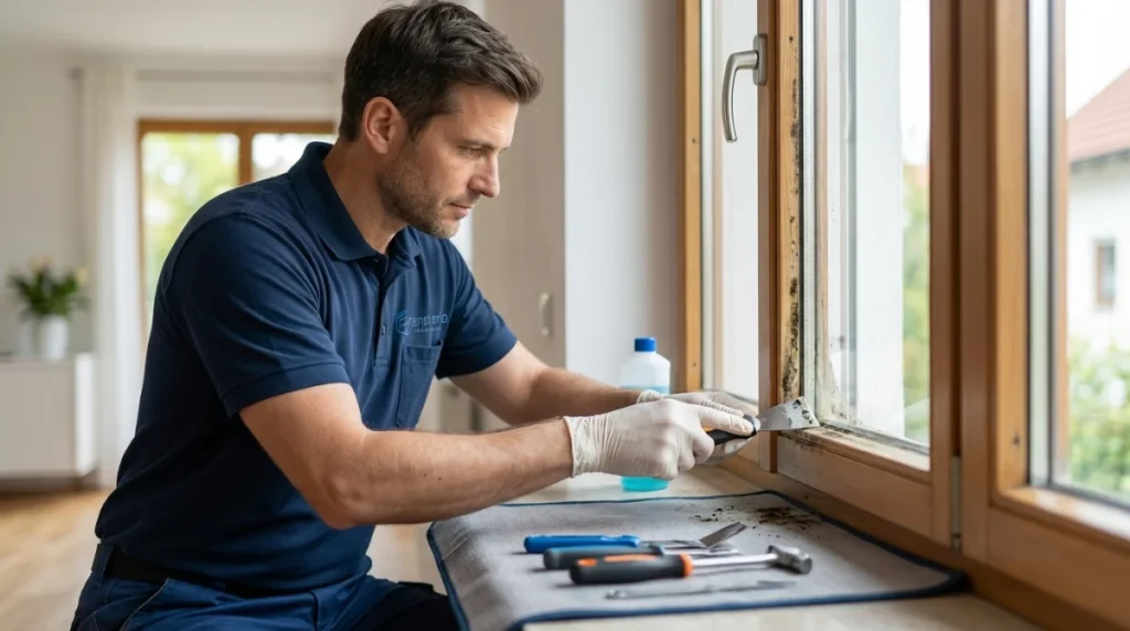Schimmel am Fensterrahmen: Ursachen finden und dauerhaft bekämpfen